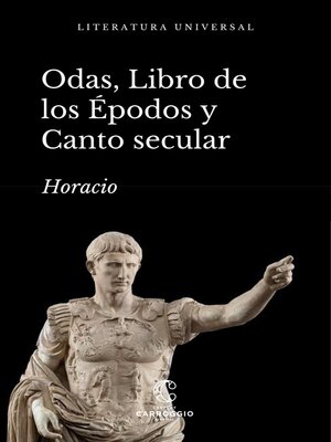 cover image of Odas, Libro de los Épodos y Canto Secular